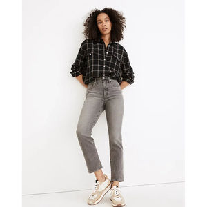 NWT Madewell Slim Demi-Boot Jeans in Brookford Wash Size 28